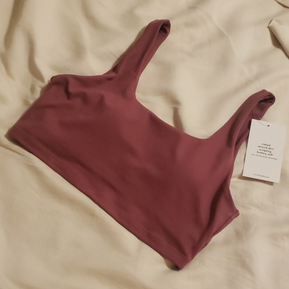 Flexxfit Luxe Crop Top Bra Size Large